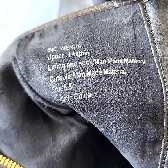 INC Leather 👢 Boots - Picture 6 of 9